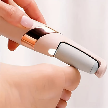 Flawless Pedi est un appareil rechargeable pour éliminer et lisser sans douleur