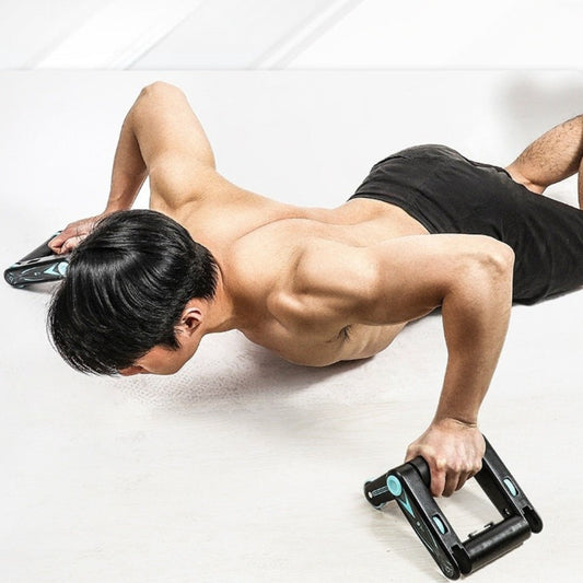 Foldable abdominal roller for men's fitness equipment abdominal roller for women's push ups home fitness