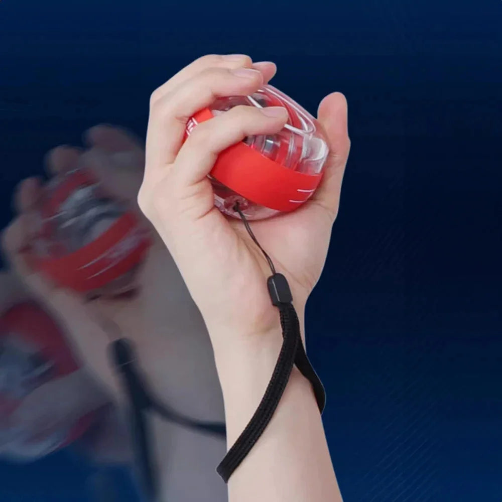 Wrist Gyro Ball Power Trainer Ball Self-Starting Wrist strength Ball Device Forearm Exerciser Strengthen Arms Fingers Muscles