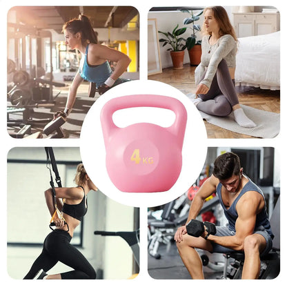 Fitness Kettlebell Exercise Kettlebell Grip And Strength Training Kettlebells For Dumbbell Weights Exercises Gym Fitness Full