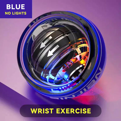 Wrist Gyro Ball Power Trainer Ball Self-Starting Wrist strength Ball Device Forearm Exerciser Strengthen Arms Fingers Muscles
