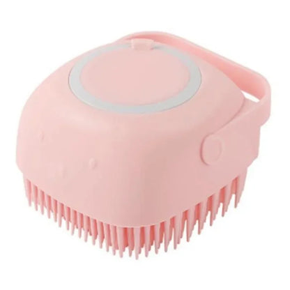 Pet Bathing Brush Soft Silicone Massager Shower Gel Bathing Brush Clean Tools Comb Puppy Big Dog Cat Cleaning Grooming Supplies