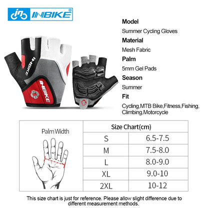 CycloFlex™ - Gants Cyclisme GEL Pad Antichoc