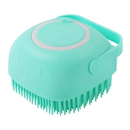 Pet Bathing Brush Soft Silicone Massager Shower Gel Bathing Brush Clean Tools Comb Puppy Big Dog Cat Cleaning Grooming Supplies