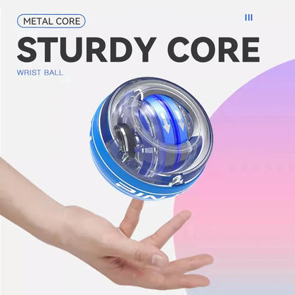 Wrist Gyro Ball Power Trainer Ball Self-Starting Wrist strength Ball Device Forearm Exerciser Strengthen Arms Fingers Muscles