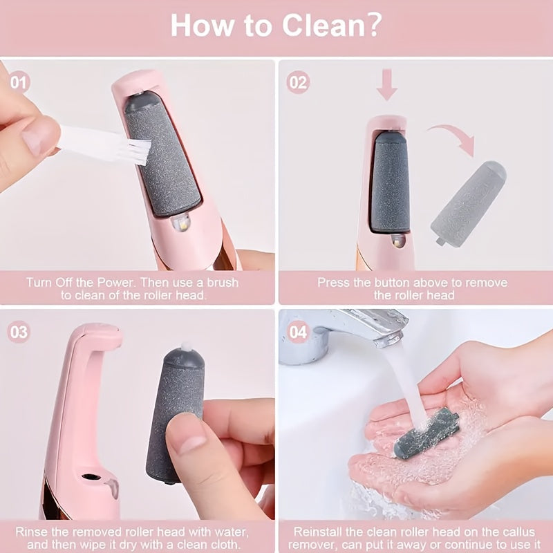 Flawless Pedi est un appareil rechargeable pour éliminer et lisser sans douleur