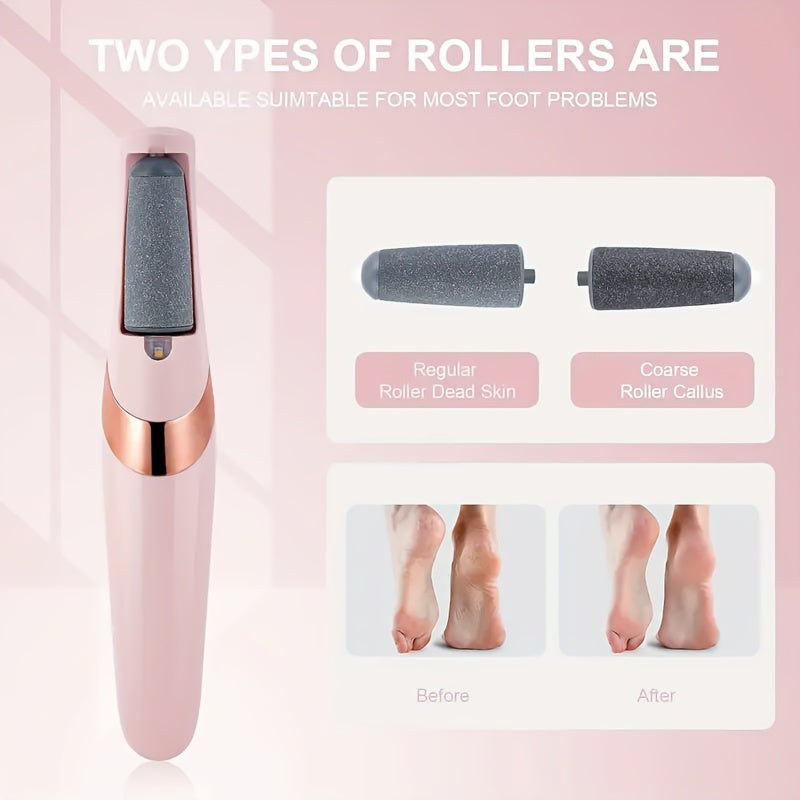 Flawless Pedi est un appareil rechargeable pour éliminer et lisser sans douleur